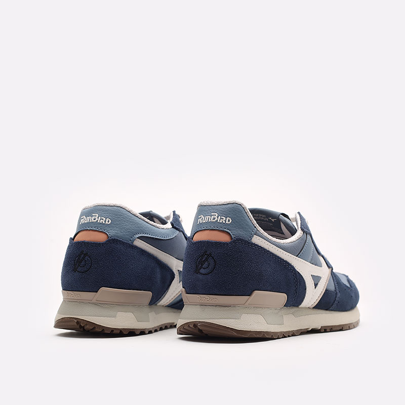мужские синие кроссовки Mizuno GV87 D1GA2187 - цена, описание, фото 5